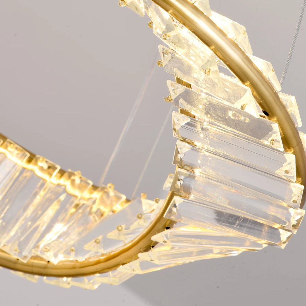 Led Luxury Ring Pendant Lights For Living Dining Room Chandelier Modern Home Decor Ceiling Lamp Nordic Luminaire Fixture Lustre